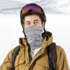 Scarfs Cycling Face Maska z filtrem Zima Ciepła Wrap Szyi Pierścionek dla mężczyzn Kobiet Szaliki Sportowe