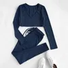 Long Sleeved Sweater Elastic Waist Pants Women Sweet 2pcs Tracksuits Ladies Clothing Set Sweatsuit Winter Casual Trouse