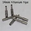 TIANE TIANE TIANE TIANE TIANE PREMIUM 10MM 14mm 18mm 18mm Invertid Grade 2 Gr2 Titanium TI TIPS Nails pour le kit de silicone NC