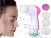 5 in 1 Electric Automatic Facial Cleanser Wash Face Cleaning Machine Skin Pore Cleaner Body Cleansing Massage Brush XB1