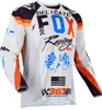 Деликатный Fox 360 Rohr Jersey Motocross Jersey Jersey Dirt Bike Cycling Bicycle MX MX MTB ATV DH TSHIRT