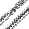 15mm 16'' - 40'' Inches Customize Length Mens High Quality Stainless Steel Necklace Curb Cuban Link Chain Fashion Jewelry