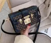 2023 Classic Mini Trunk Canvas Borsa da donna in pelle Portafoglio Pressbook Borsa a tracolla Piccola spalla Muller Pochette con chiusura magnetica