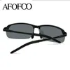 Sonnenbrille AFOFOO Aluminium Magnesium Polarisierte Marke Design Quadrat Männer Fahren Sonnenbrille Brillen UV400 Shades Gafas De Sol