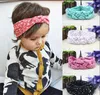 5 colors Baby Kids Knot Headbands Braided Headwrap Polka Dot Cross Knot Baby Turban Tie Knot Head wrap Children's Hair Accessories
