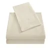 45 -stuks laken setSolid beddengoed set, include platte plaatjes in beslag genomen sheetpillowcasesuper kingqueentwinfull size8086612