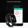 ID116 PLUS Smart Watch Color Дисплейные браслеты с сердечным уровнем монитора активности трекера портативное устройство