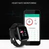 ID116 Plus Smart Watch Color Display Armband med hjärtfrekvens Monitor Activity Tracker Portable Device