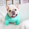 [Mpk] Ny design hundkläder för franskt, franska bulldog kläder, korall fleece tröja för hundar, 2 färger tillgängliga