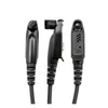 10 X Premium Walkie Talkie Single Wire Clear Tube Headset voor Hytera TC-3600