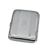 Metal Retro Cigarette Case Silvery Plated Reflection Open Lid Containers Strong Rectangle Cases Smoking Portable 5 5xb G2