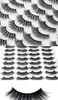 قلد المنك مربع eyelashes1 من 20 مجموعات من 3D الرموش الصناعية لينة الطبيعية سميكة وهمية رمش 3D رموش رمش المنك كاذبة