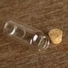 코르크 마개 만들기 소원 병 5 크기 WB2656 도매 드리프트 유리 병 작은 유리 병 기원