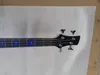 Akrylkropp Electric Bass Guitar med blått ljus inuti011348320