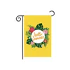 Bannières vierges Sublimation Jardin Drapeau Transfert De Chaleur Imprimé Bannières Polyester Drapeaux Décoratifs DIY Jardin Décoration 30 * 45 cm BT490