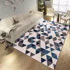 Mode Geometrische Geruite Tapijt Zacht Flanel Slaapkamer Tapijt Nachtkastje Keuken Mat Home Decor Grote Woonkamer Tapijt Carpet283q9428754