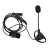 Universal 2 Pin K Plug Talkie Walkie Casque Casque PTT Microphon Pour Baofeng