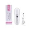 Hot selling USB Mini Facial Steamer Electronic Nano Mist Alcohol Sanitizer Sprayer For Disinfecting And Face Hydrating