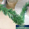 Xmas Hem Green Pine Needle Garland Vine 5.5m Grön Blad Julfest Plast Hängsmycke Tinsel Hängande Dekorationer Löv