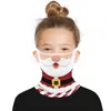 Masque facial de noël pour enfants, décoration, Bandana pour Sports de plein air, bandeaux magiques, ornements de noël, 2021