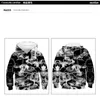 2020 European And American New Star 3D Digital Printing Children's Clothing Zipper Sweater Loose Casual Hooded Coat