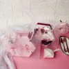 10 pièces nouveau Style de fleur grande boîte-cadeau paquet pour bébé douche fête d'anniversaire boîte à bonbons boîtes de chocolat sucré faveurs de mariage 222z