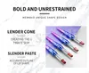 Handaiyan Lip Makeup Mermaid Matte Lipstick Non-stick Cup Nude Color Lip Makeup 12 Colors Lipstick Pen Long Lasting Lips Stick