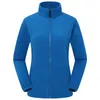 Kvinnors Utomhus Vandring Jacka Kvinnor Varm Polar Fleece Sport Jackor Camping Vinter Jackor Coat Kvinnor Kläder1