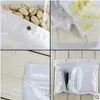 High Quality Clear + white pearl Plastic Poly OPP Zipper Bags Zip lock Retail Packages Jewelry charger cable Phone case PVC Packing Bags