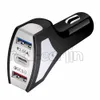 QC 30 Быстрая быстрая быстрая зарядка типа C 3 в 1 Dual USB -порты Car Charger для iPhone 6 7 8 X XR Samsung S8 S9 S10 HTC Android Phon6742714