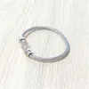 High Quality 100% Pure Stainless Steel Bracelet Cable Bangle Cuff For Women Jewelry Wholesale Silver Color With Box3540277