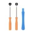 3 i 1 Tools Kit Orange Y Triwing Phillips Skruvmejsel för NS Switch JoyCon 3D Joystick Ersättnings 500SetLot6736423