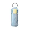 venda quente New Neoprene titular chapstick Handy Lip Balm Titular Keychain Bolsa para Chapstick Batom Rastreador de salvaguarda novidade presente HHC1905