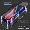 Double-Sided Tempered Glass Metal Bumper Anti-Drop Protector Magnetic Cover Case For iPhone 11 Pro MAX X XS MAX XR iPhone 6 6S 7 8 Plus SE