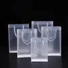 transparente pvc-plastikhandtaschen