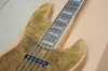 Fabryczna niestandardowa gitara basowa Brown Electric z 5 stringsRosewood TowforboardChrome Hardwarecan Biegletyzowane 3118672