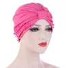 女性が癌のための女性のビーズのフリルターバン帽子のための帽子の帽子ヘッドラップの帽子の脱毛アクセサリー