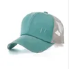 남자 여자 포니 테일 야구 모자 지저분한 롤빵 위장 표범 모자 면화 Snapback 모자 캐주얼 여름 태양 바이저 야외 모자