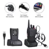 Freeshipping 4 sztuk / partia Walkie Talkie Adapter USB USB BF-888S UHF 400-470MHz 2-kierunkowy radio 16CH Długi zasięg z słuchawkami