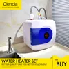 Darmowa wysyłka elektryczny podgrzewacz ciepłej wody 10L Volume 1500W ABS Plastikowa powłoka Smart Control 75 ° Content Temperatura