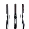 Hair Straightener Brush Electric Professional Straightening Flat Iron Styling Beard Hot Comb For Men Women 110-240V
