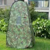 Hurtownia - Przenośna prywatność Prysznic WC Camping Pop Up Tent Camouflage / UV Funkcja Outdoor Draweing Namiot / Namiot fotograficzny