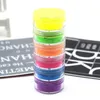 Neon losse poeder oogschaduw make-up 6 kleuren / set High Pigment Matte Mineral Powder Neon Blijvend oogschaduw Nail Powder