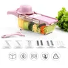 Gemüseschneidewerkzeug-Set Multifunktions-Hackgemüsewerkzeuge Schinkenwurstschneider Obsthacker Gurkenmesser Küchenbedarf ZCGY99