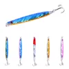 50 sztuk / partia Hengjia Deep Sea Fishing Lure Lead Fish Jig 25g Luminous Brzuch Hard Bait Fishing Lure Darmowa Wysyłka