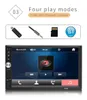 2 DIN BLUETOOTH CAR STEREO 7INCH PEPER SCREEN CAR RADIO AUX FM USB CAR Audio MP5 Player Support Mirror Link Bakifrån Camera180N9402925