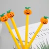New Halloween Pumpkin Gel Pens 0.5mm Novelty Stationery Kawaii Pen Student Cute Writing Pen LX3296
