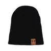 Gorros de inverno cor sólida chapéu unisex simples quente macio crânio tricô boné chapéus touca gorro bonés para mulheres masculinas t2002118058025433