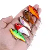 5pcs Inverno VIB vibração Fishing Lure 5 centímetros 15g rígido Bait com chumbo Pesca Mar Adentro Ice Combater Fly manivela Wobbler Lures