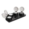 Kit di strumenti di riparazione Professionale 4 Dish Watch Oil Dip Tool Oliatore con coperchio Riparazione di accessori Tooll Orologiaio Store311q